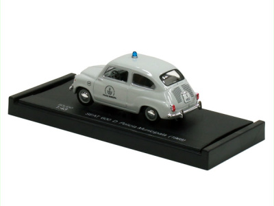 Solido | M 1:43 | SEAT 600 D - Policia Municipala (1968)