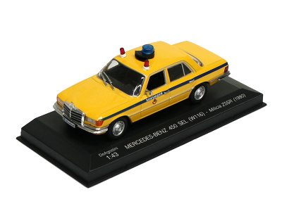 DeAgostini | M 1:43 | MERCEDES-BENZ 450 SEL (W116) - Milicia ZSSR (1980)