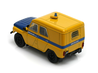 DeAgostini | M 1:43 | UAZ 469 Milicia "Милиция" ППС (RUS) (1972)