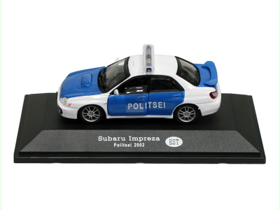 Cararama / Hongwell | M 1:43 | SUBARU Impreza - Politsei (EST) (2002)