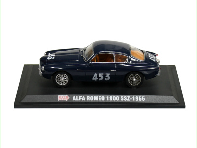 Hachette | M 1:43 | ALFA ROMEO 1900 SSZ #453 - Mille Miglia (1955)