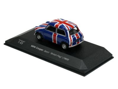 Cararama / Hongwell | M 1:43 | MINI Cooper Sport "British Flag" (1969)