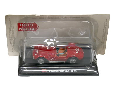 Hachette | M 1:43 | MASERATI A6GCS  #525 - Mille Miglia (1954)