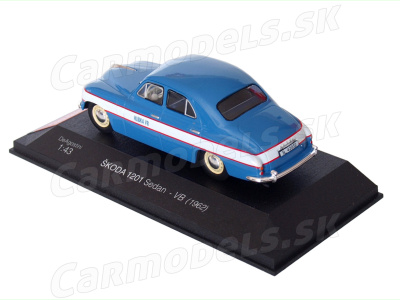 DeAgostini | M 1:43 | ŠKODA 1201 Sedan - Hlídka VB (1962)