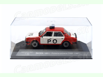 Carmodels SK / DeA | M 1:43 | ŠKODA 120 L - Požiarna ochrana ČSSR (1987)