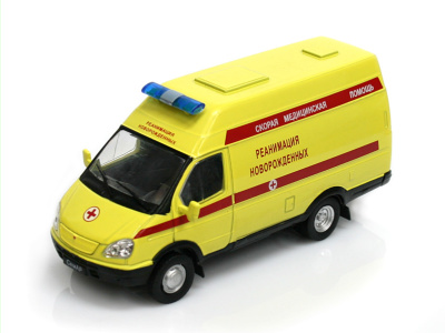 DeAgostini | M 1:43 | GAZelle SemAR 3234 - Ambulance (RUS) (1995-2007)