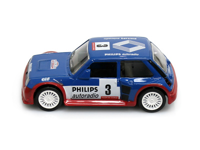 Mondo Motors | M 1:43 | RENAULT 5 Maxi Turbo # 3 J.RAGNOTTI - P.THIMONIER  / RALLY TOUR DE CORSE (1985)