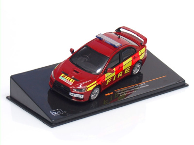 IXO | M 1:43 | MITSUBISHI Lancer EVO X - Fire Department (UK) (2011)