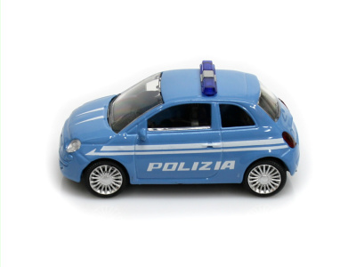 Mondo Motors | M 1:43 | FIAT 500 New - Polizia (2007)