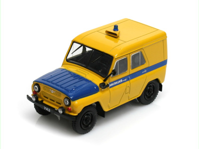 DeAgostini | M 1:43 | UAZ 469 Milicia "Милиция" ППС (RUS) (1972)