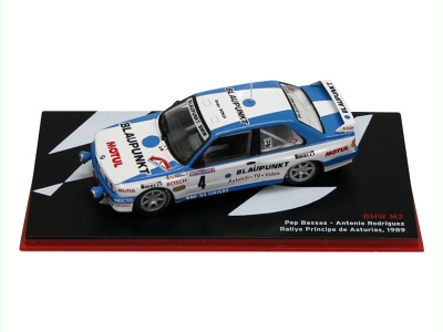 Altaya | M 1:43 | BMW M3 #4 - P.Bassas / A.Rodriguez  Rally Asturias (1989)