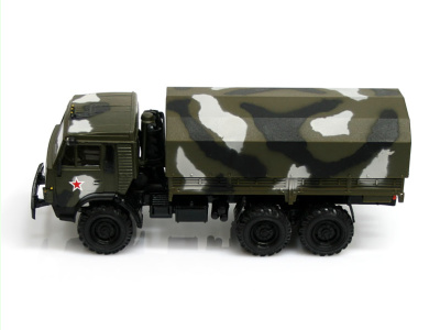 Elekon | M 1:43 | KamAZ 4310 - Russian Military Truck (1983) / Green Camouflage