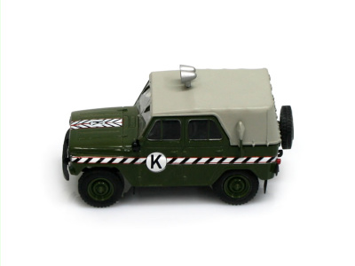 DeAgostini | M 1:43 | UAZ-469 - Vojenské veliteľské vozidlo (RUS) (1972)