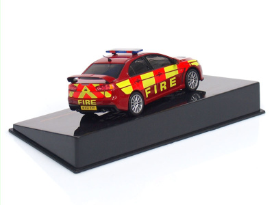 IXO | M 1:43 | MITSUBISHI Lancer EVO X - Fire Department (UK) (2011)