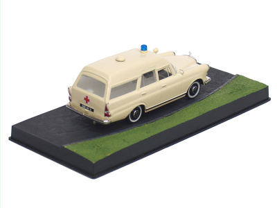 Eaglemoss Publications | M 1:43 | MERCEDES-BENZ BINZ Ambulance - James Bond Series "Thunderball"