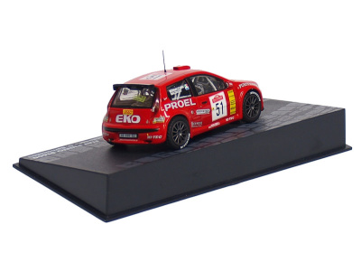 Altaya | M 1:43 | FIAT Punto S1600 #51 - Baldacci / Bernacchini - Rally Sanremo ( 2003 )