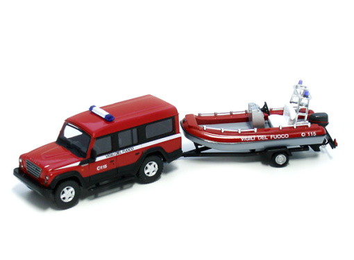 IVECO Massif + boat - Vigili Del Fuoco