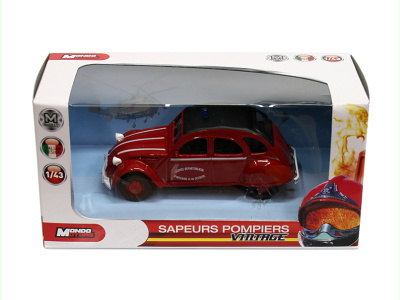 Mondo Motors | M 1:43 | CITROËN 2CV -  Service Departemental D´Incendie et de Secours (F) (1961)