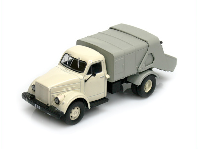 DeAgostini | M 1:43 | GAZ 51A (93M) - Smetiarsky Voz (1955)