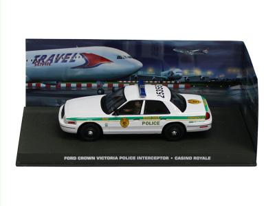 Eaglemoss Publications | M 1:43 | FORD Crown Victoria - Police Interceptor - James Bond Series "Casino Royal"