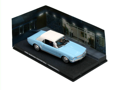 Eaglemoss Publications | M 1:43 | FORD Mustang Convertible - James Bond Series " Thunderball"