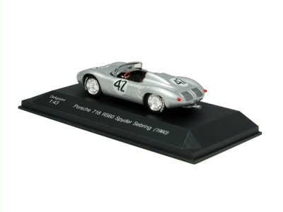 DeAgostini | M 1:43 | PORSCHE 718 RS60 Spyder #42 H.Herrmann / O.Gendebien - Winners 12h Sebring (1960)