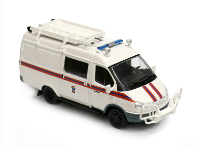 DeAgostini | M 1:43 | GAZ 2705 Gazelle - ASM Rescue (RUS)(1996)