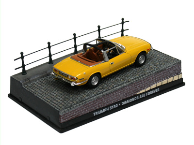 Eaglemoss Publications | M 1:43 | TRIUMPH Stag - James Bond Series "Diamonds Are Forever"