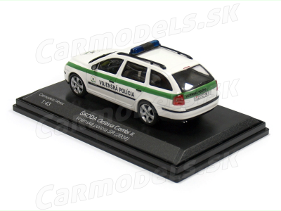 Carmodels SK/ Abrex CZ | M 1:43 | ŠKODA Octavia II. Combi - Vojenská Polícia SR (2004)