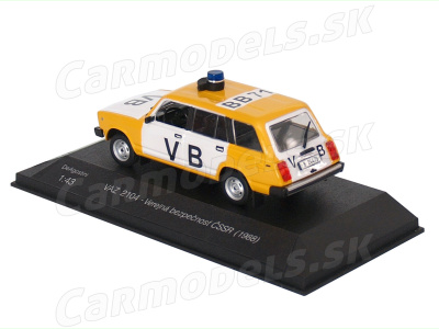 Carmodels SK / DeA | M 1:43 | VAZ 2104 Lada - Verejná bezpečnosť ČSSR ( 1988 )