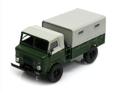 DeAgostini | M 1:43 | GAZ 62A - 4x4 s plachtou (1958-1962)