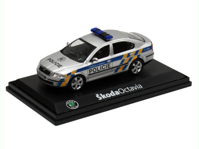 Abrex CZ | M 1:43 | ŠKODA Octavia II. - Policie (CZ) (2008)