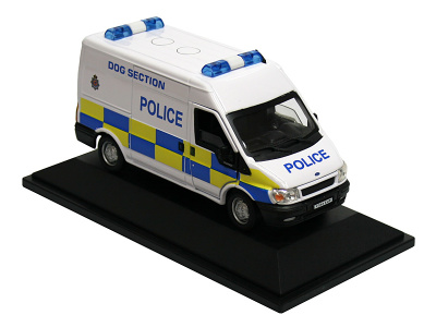 Cararama / Hongwell | M 1:43 | FORD Transit - Police / Dog Section (GB) (2000)