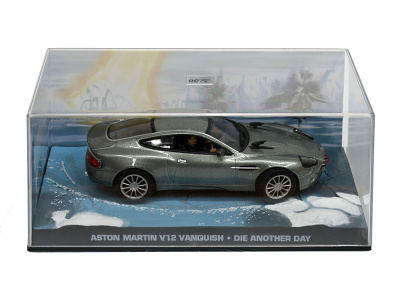 Eaglemoss Publications | M 1:43 | ASTON MARTIN V12 Vanquish - James Bond Series "Die Another Day"