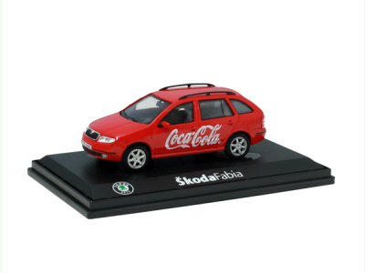 Abrex CZ | M 1:43 | ŠKODA Fabia I. Combi - Coca Cola