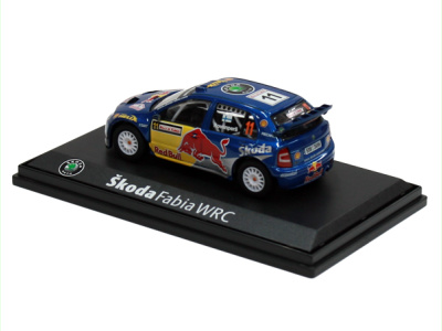 Abrex CZ | M 1:43 | ŠKODA Fabia WRC #11 Harri Rovanperä / Risto Pietiläinen - Rally Turecko (2006)