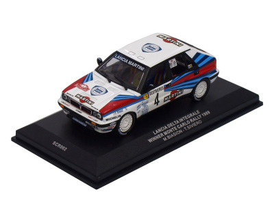 IXO | M 1:43 | LANCIA Delta Integrale - #4 - M.Biasion /T.Siviero - Winner Monte Carlo Rally (1989)