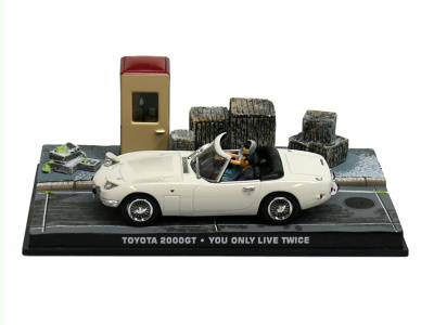 Eaglemoss Publications | M 1:43 | TOYOTA 2000 GT - James Bond Series "You Only Live Twice"