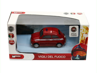 Mondo Motors | M 1:43 | FIAT 500L - Vigili Del Fuoco (1968)