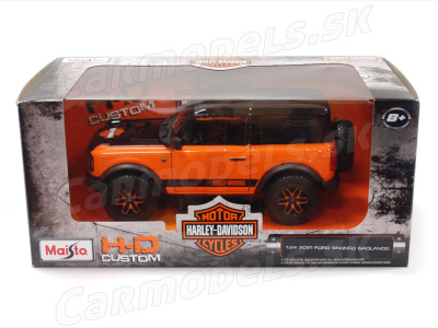 Maisto | M 1:24 | FORD Bronco Badlands - Harley-Davidson (2021)