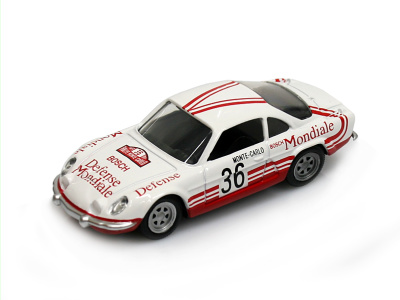 Mondo Motors | M 1:43 | RENAULT A110 Alpine 1800 # 36 RALLY MONTECARLO (1973)