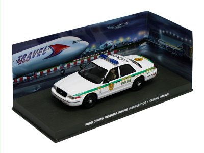 Eaglemoss Publications | M 1:43 | FORD Crown Victoria - Police Interceptor - James Bond Series "Casino Royal"