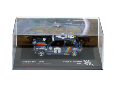 Altaya | M 1:43 | RENAULT 5 GT Turbo #4 - A.Oreille / M.Roissard - Rally Bandama (1990)