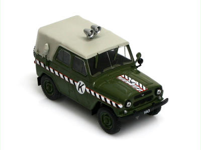 DeAgostini | M 1:43 | UAZ-469 - Vojenské veliteľské vozidlo (RUS) (1972)