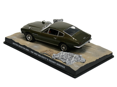 Eaglemoss Publications | M 1:43 | ASTON MARTIN DBS - James Bond Series "On Her Majesty's Secret Service"