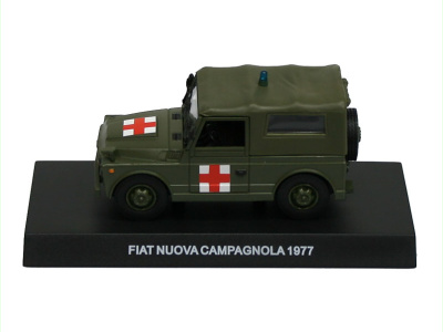 DeAgostini | M 1:43 | FIAT Nuova Campagnola - Carabinieri / Ambulance (1977)