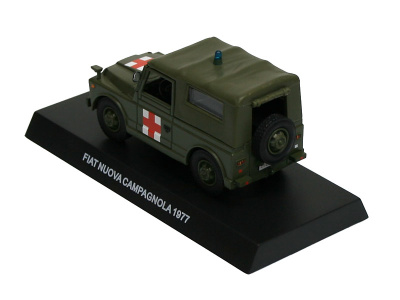 DeAgostini | M 1:43 | FIAT Nuova Campagnola - Carabinieri / Ambulance (1977)