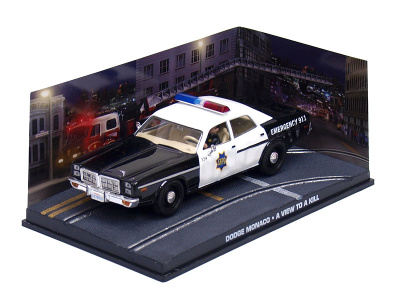 Eaglemoss Publications | M 1:43 | DODGE Monaco S.F.P.D. - James Bond Series "A View To A Kill"