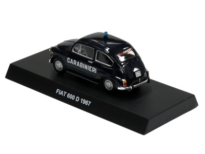 DeAgostini | M 1:43 | FIAT 600 D - Carabinieri (1967)