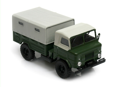 DeAgostini | M 1:43 | GAZ 62A - 4x4 s plachtou (1958-1962)